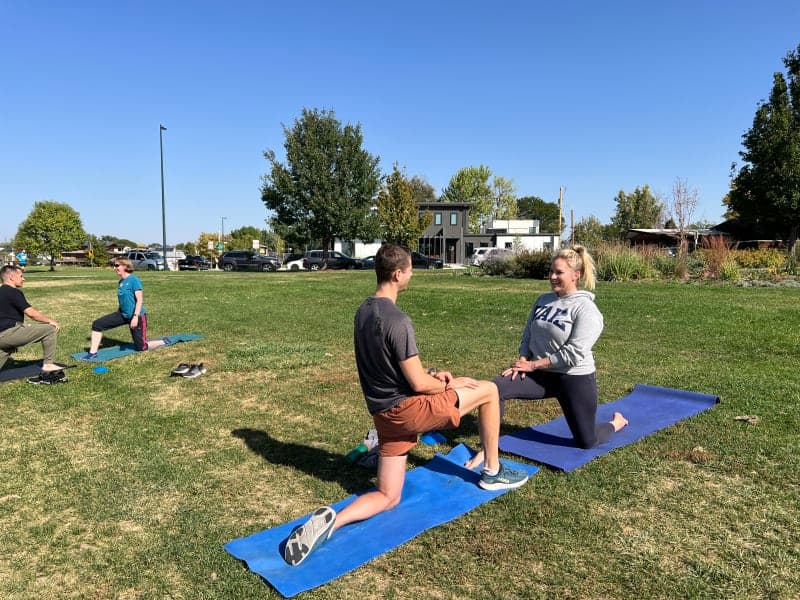 30s Speed Dating Yoga at Sloans Lake