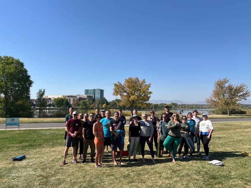 40s Speed Dating Yoga at Sloans Lake